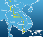 Mekong térkép