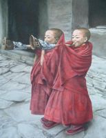 tibet - 2littlemonks
