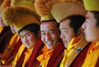 tibet - mosolygó monk