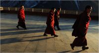 tibet - szerzetesek